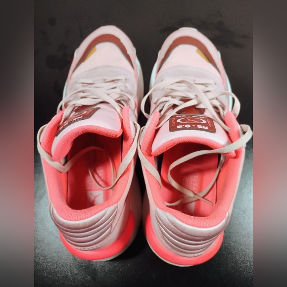 Puma RS 9.8 Proto Pink Burgundy Women’s Sneakers 9.5 Sneakers Only - Picture 5 of 14